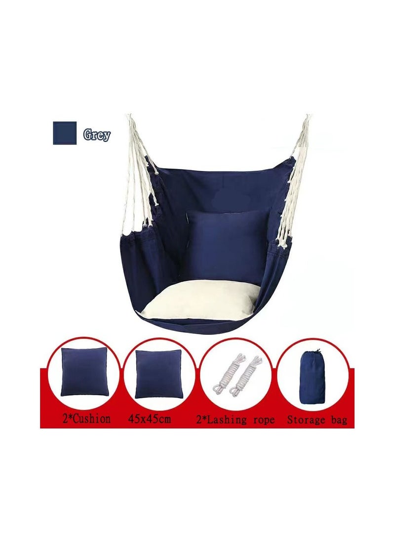 Generic - 1-Piece Outdoor Swing Deck Leisure Hammock Chair,Garden Hanging Chair,Hammock Hanging Rope Chair - Image 1