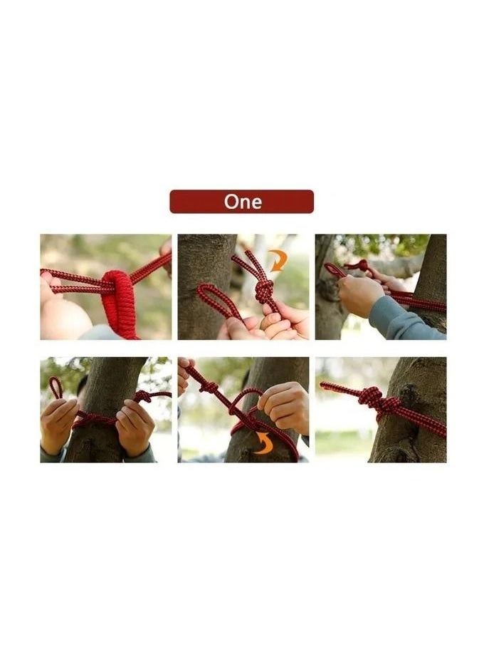 Generic - 1-Piece Outdoor Swing Deck Leisure Hammock Chair,Garden Hanging Chair,Hammock Hanging Rope Chair - Image 1