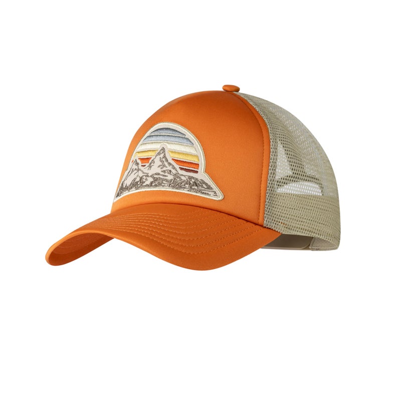 Buff Unisex Orange Trucker Summer Hiking |Trekking | Biking | Cycling | Running - Cap - Image 5
