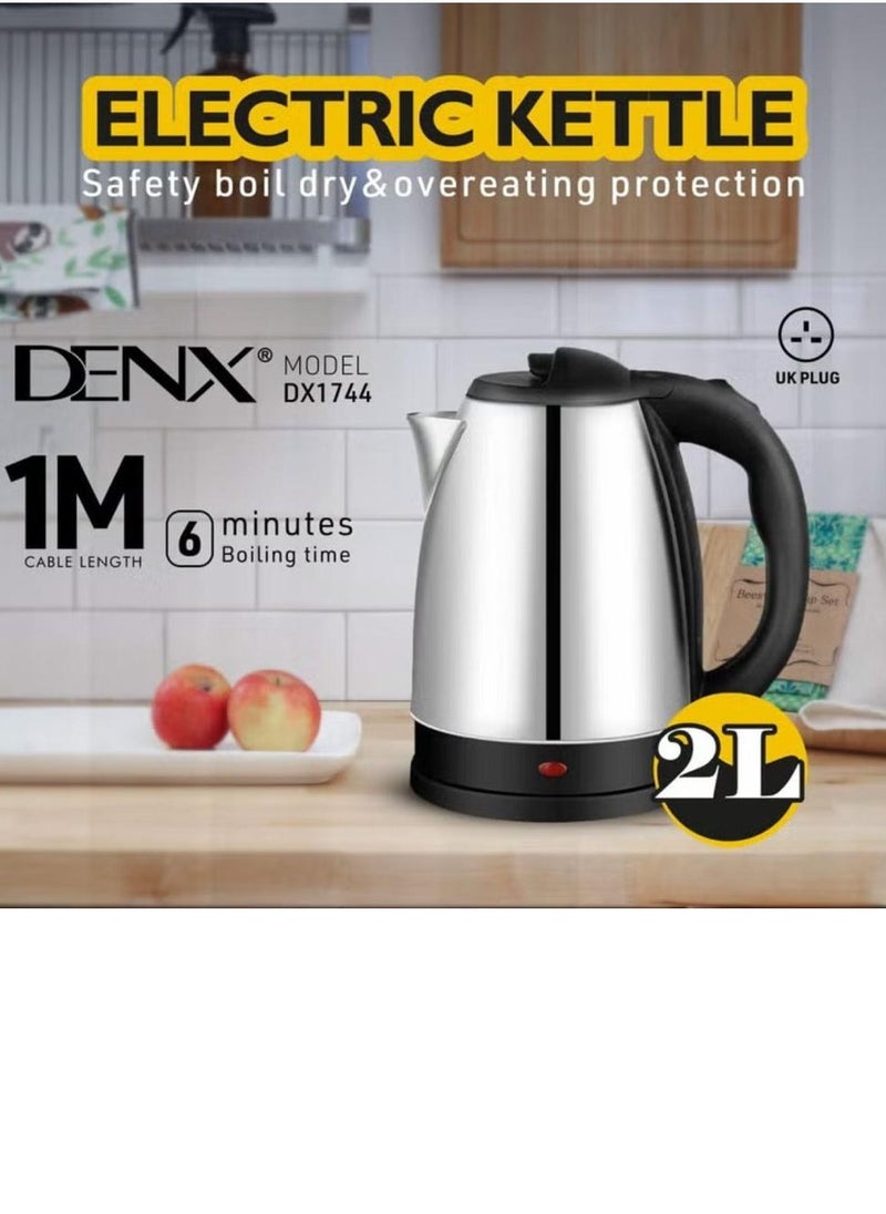 Denx 2 Liter Electric Water Kettle - Image 1