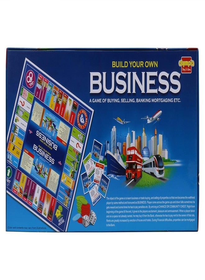 Olympia Build Your Own Business Board Game of Buying, Selling, Renting, Trading & Mortgaging with Laminated PVC Board for Kids, Family & Friends, Fun & Entertainment Play - Image 3