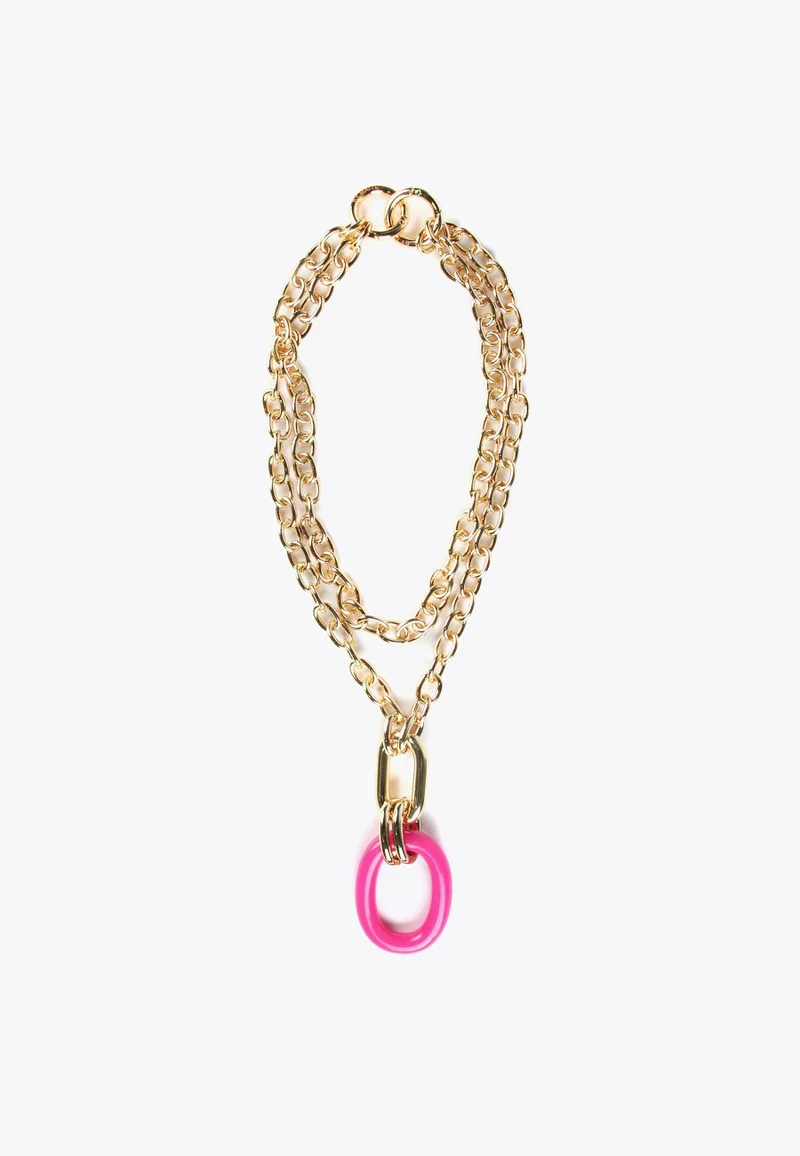Lola Casademunt Double-chain and pendant necklace