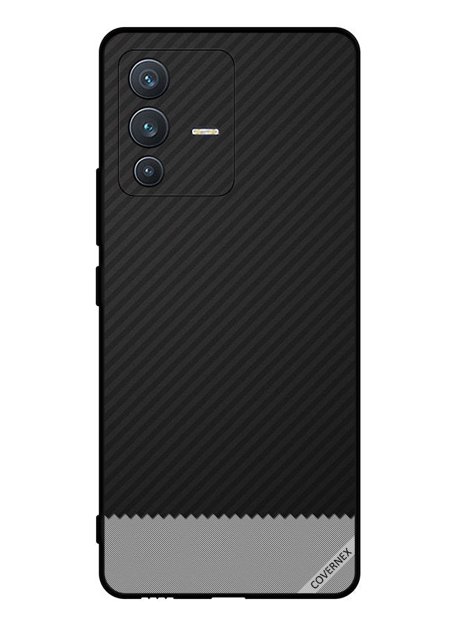 Covernex Protective Case Cover For vivo S12 Strips Pattern - Image 1