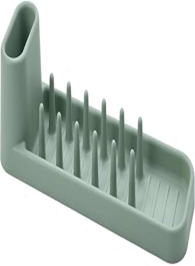 Dish drainer, light grey-green, 48 cm