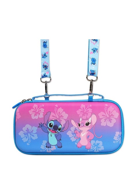 Nintendo Switch OLED Carrying Case - Stitch Theme, Portable Storage, Console Protection