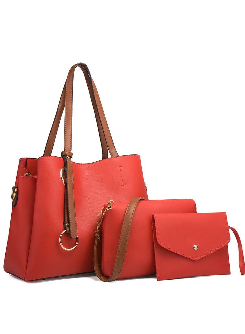 مارتيني جديد الأم والطفل حقيبة ثلاثة قطعة حقيبة الكتف