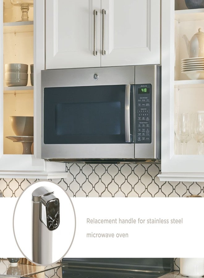 GE Appliances WB15X21101 Microwave Door Handle (Stainless) - Image 3