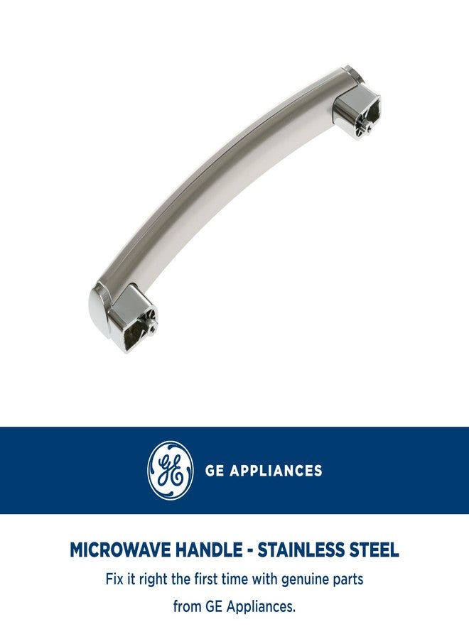 GE Appliances WB15X21101 Microwave Door Handle (Stainless) - Image 2