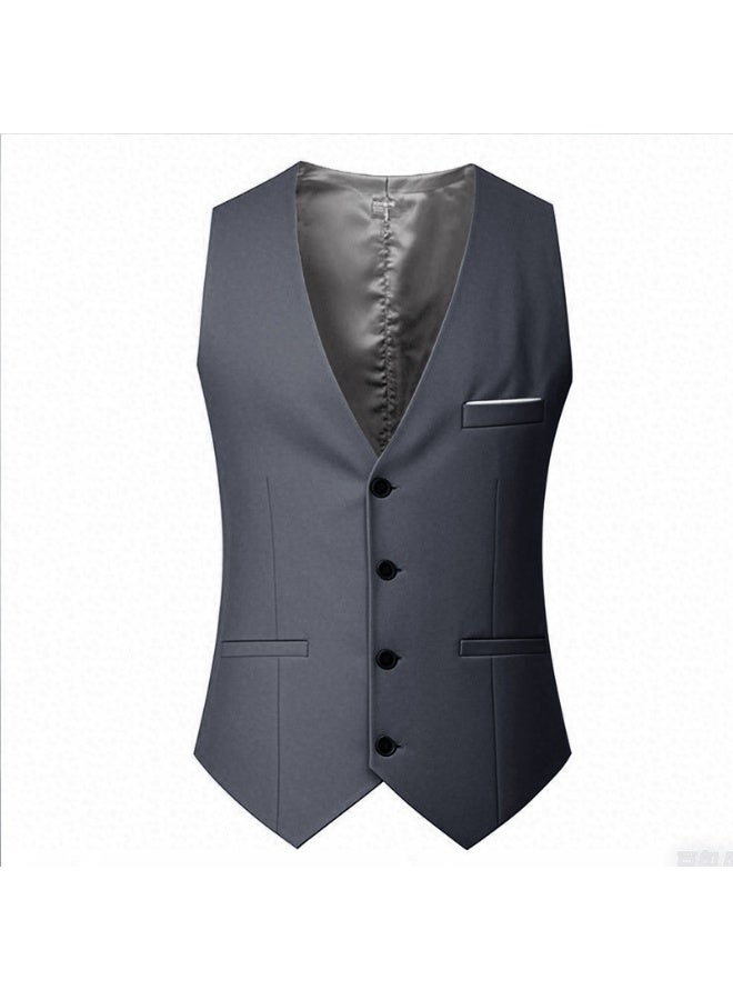 Shougu New Fashionable Casual Men's Suit Vest - Image 1