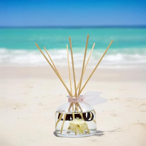 LOVSPA Reed Diffuser Set, Soothe Tahitian Vanilla Bean Scented Oil Diffuser with Sticks, Home Fragrance Accessories for Bathroom Shelf Decor, Aroma Diffusers for Home or Office Fall Decor, USA Made - Image 4