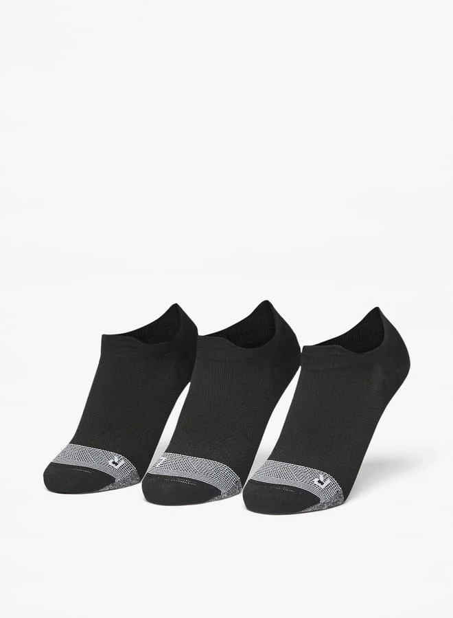 كابا Women's Textured Ankle Length Performance Socks - Set of 3
