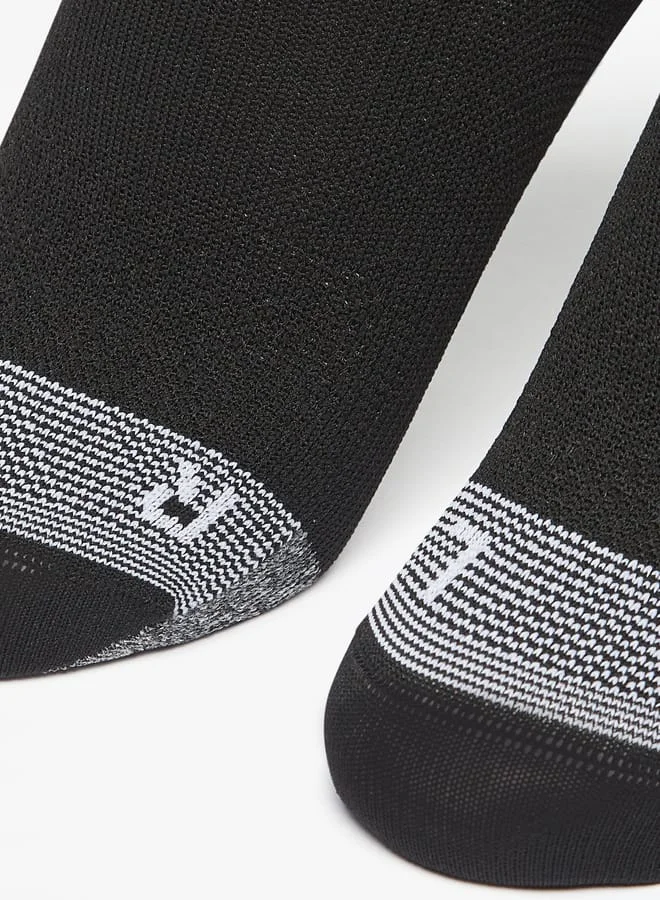 كابا Women's Textured Ankle Length Performance Socks - Set of 3