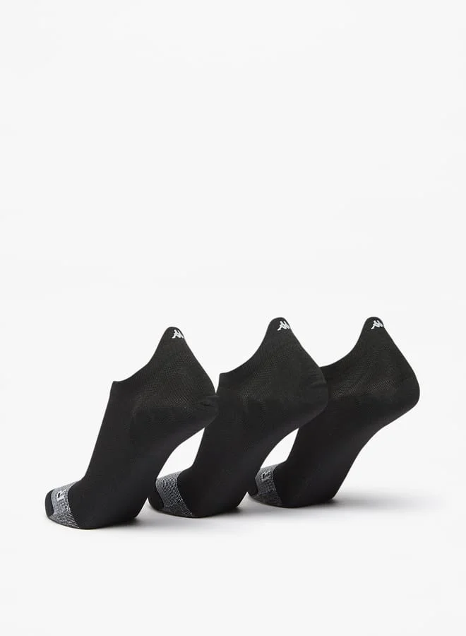 كابا Women's Textured Ankle Length Performance Socks - Set of 3
