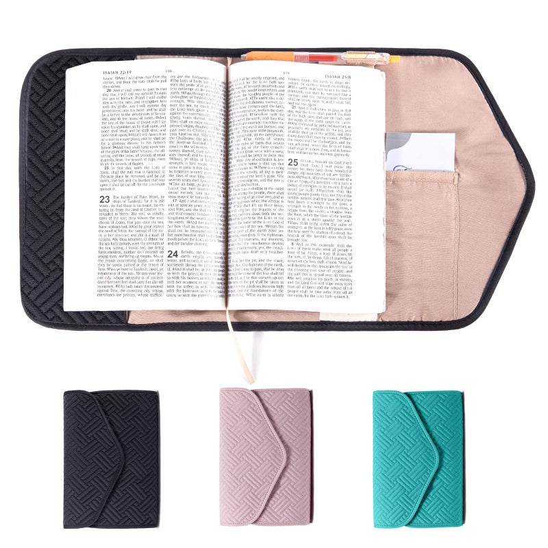 APLUFINE Reusable Book Cover with Magnet Closure - Adjustable Book Sleeve for Book Lovers Gift - Book Protector for Paperback -Book Covers for Hardcover - Book Pouch - Book Carrier - Image 1