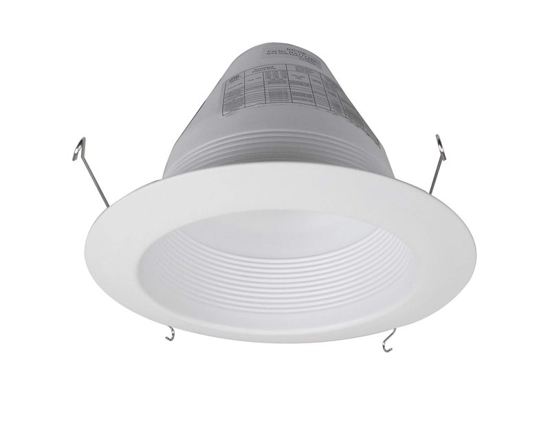 NICOR Lighting 6 inch White Airtight Cone Baffle Trim (17548A) - Image 4