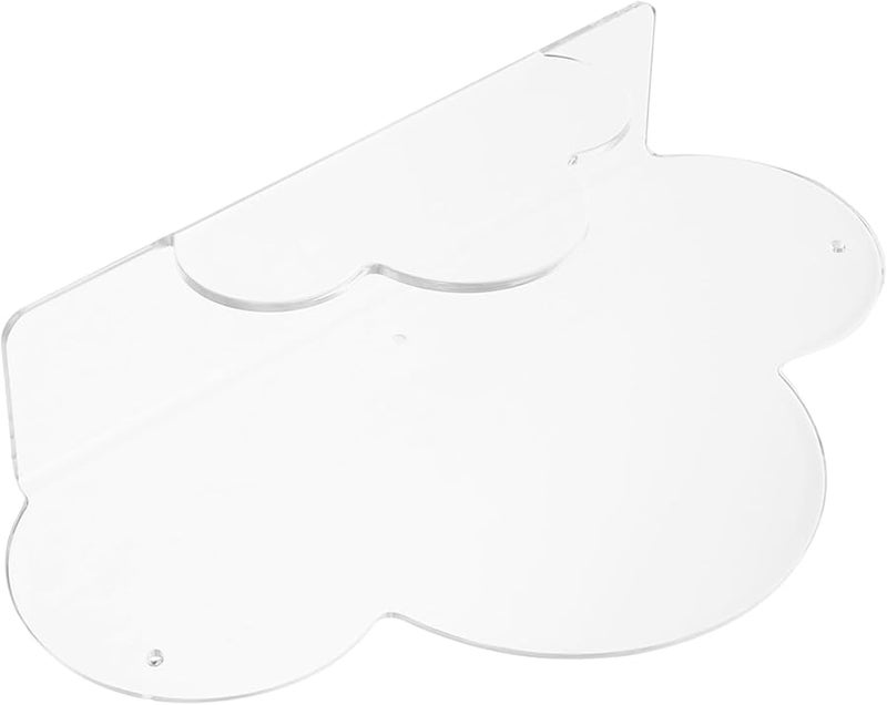 Acrylic Bathroom Storage Rack With Hooks No Drill Shower Gel Organizer Stand - Image 1