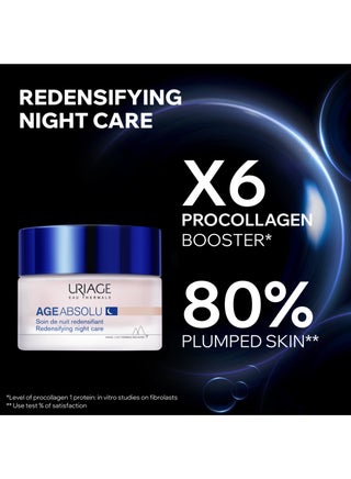 Age Absolu Redensifying | Anti-Ageing Night Mask Collagen Boosting | For Mature Dehydrated And Dull Skin 50ml - view 4