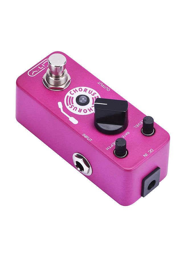 Generic Lity Chorus Guitar Pedal Mini Chorus Effects Pedal Classic Warm Jazz Chorus Tone  - Image 3