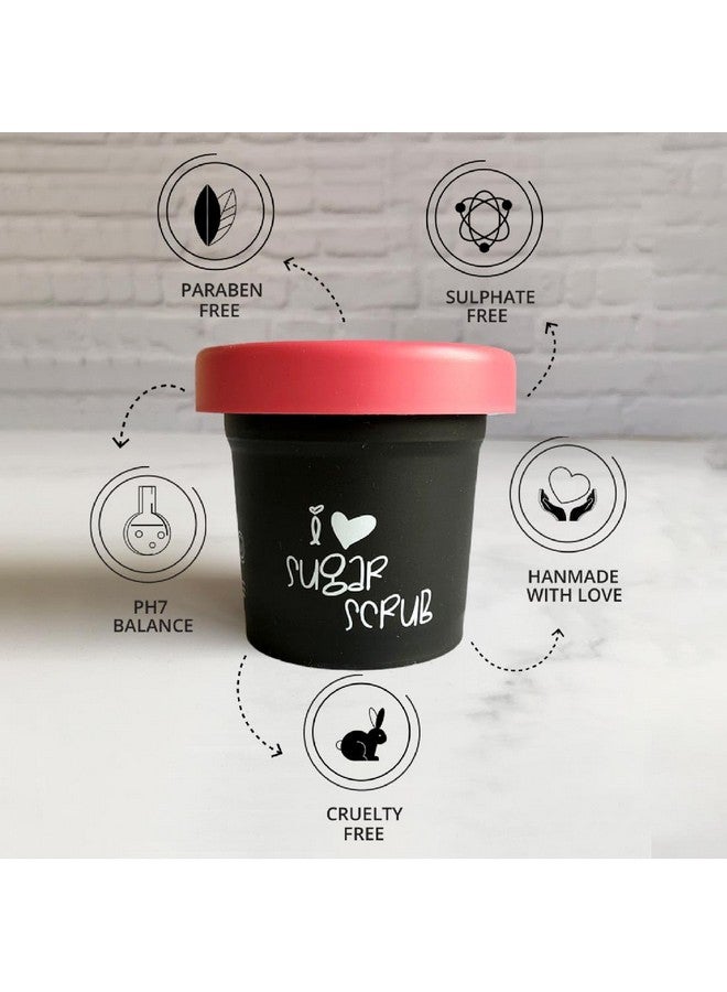 House Of Edi Body Sugar Scrubs | Handmade Natural Body Scrub for Tan Removal & Soft Smooth Skin |Naturally Exfoliating |Removes Dirt & Dead Skin from Neck, Knees, Elbows & Arms| 100g (5 cubes) | For Women & Men - Image 3