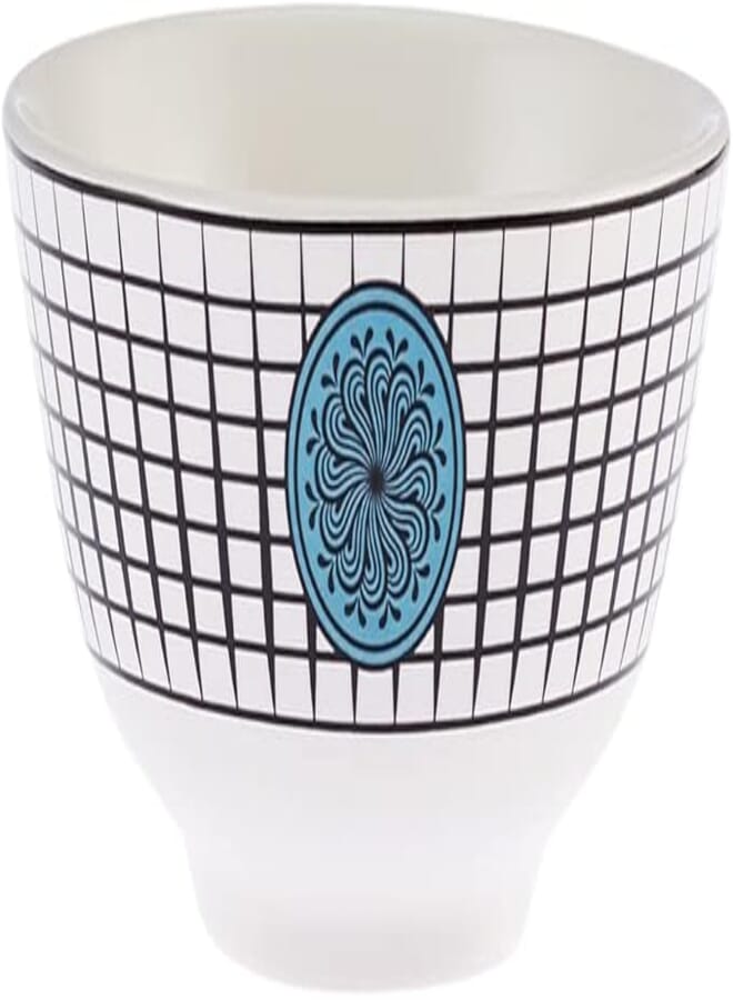 Karaca Paye Seljuk Collection Porcelain Snack Bowl, 12cm, Blue Multi