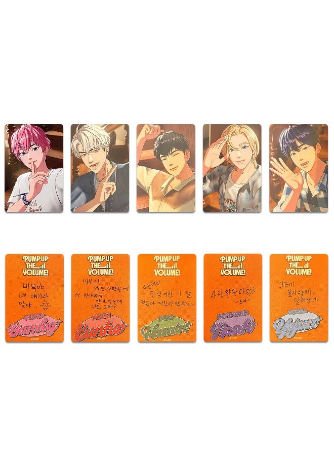 NIBEMINENT 5 Pcs Kpop PLAVE Pump Up The VolumeLomo Cards Card For Fans Collection Gifts - Image 1
