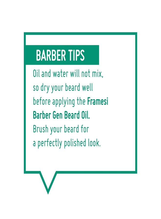 Framesi Barber Gen Beard Oil, 3.4 fl oz, Beard Oil for Men - Image 3