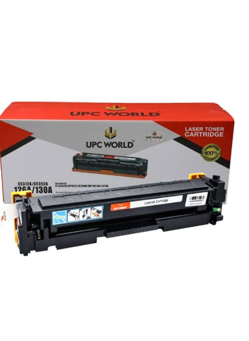 UPC - World Laser Toner Cartridge 130A CF352A 126A/729/CE312A - Image 1