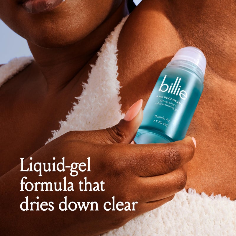 Billie AHA Deodorant 24-hour Odor-Preventing Gel, Aluminum-Free, Botanic Air, 1.7oz - Image 5