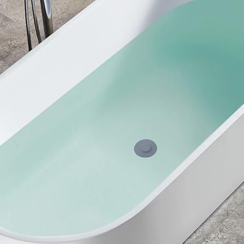 Aluvor Bathtub Stopper 2pcs Sink Stopper Tub Plug Bathroom Shower Drain Plug Silicone Bathtub Drain Plug Tub Drain Stopper Washbasin Stopper - Image 2