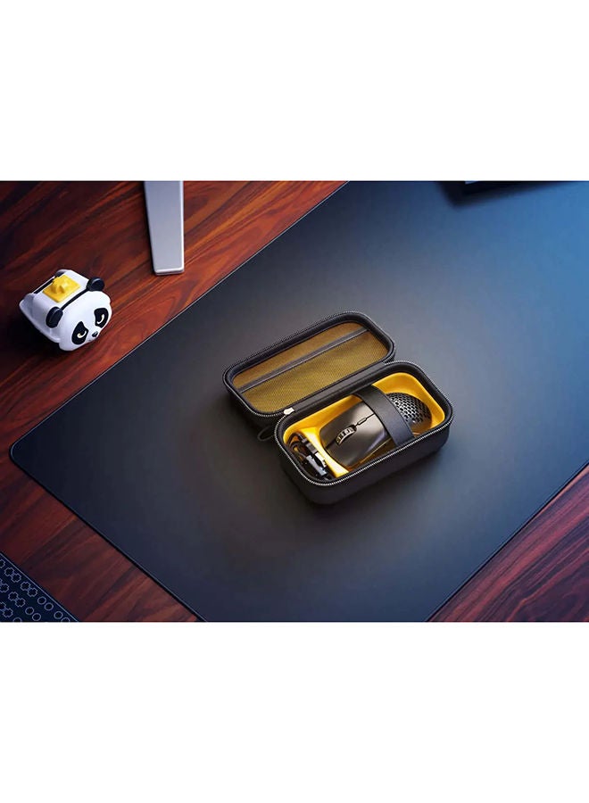 Glorious Mouse Case By Glorious Gaming, W/ Accessory Pocket & Adjustable Wedge (No Shake), Portable Carrying Case, Hard Shell, Zipper, & Wool Interior, For Bluetooth Wireless Mice & Wired Mice - Image 4
