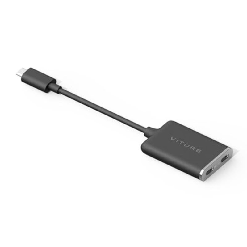 USB-C إلى النظارات ومحول الشحن، والشحن والتشغيل، والتبديل، وسطح البخار - Image 1