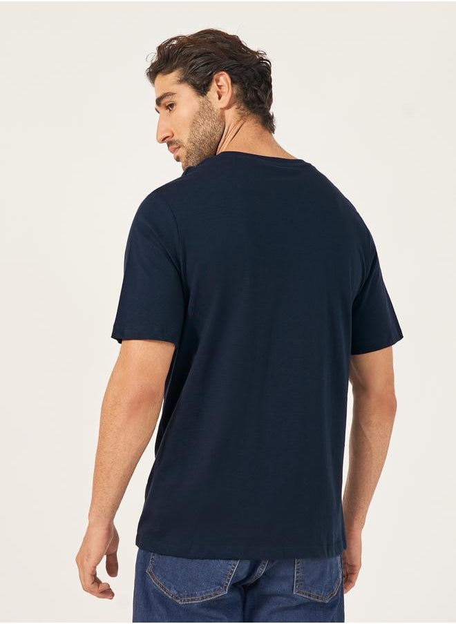 JJ Rebel by Jack & Jones Crew Neck Graphic Print T-Shirt  - Image 4