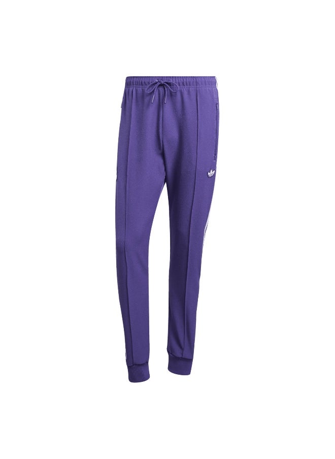 Adidas Adidas Real Icon Tp Purple Football Pants For Men Xs  - Image 1