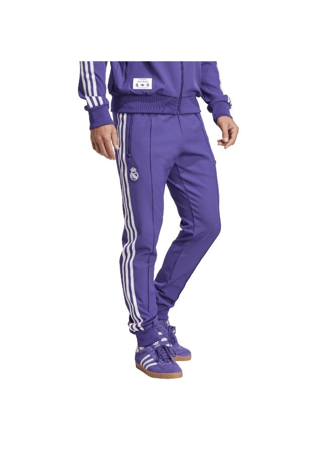 Adidas Adidas Real Icon Tp Purple Football Pants For Men Xs  - Image 5