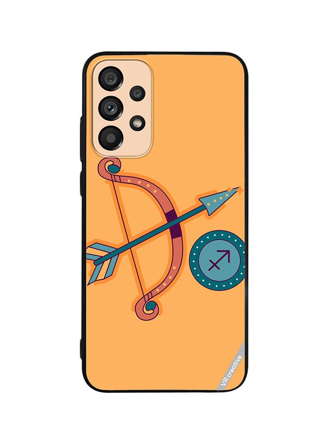 VR CREATIVE Protective Case Cover For Samsung Galaxy A72 Bow Zodiac Signs Design Multicolour - Image 1