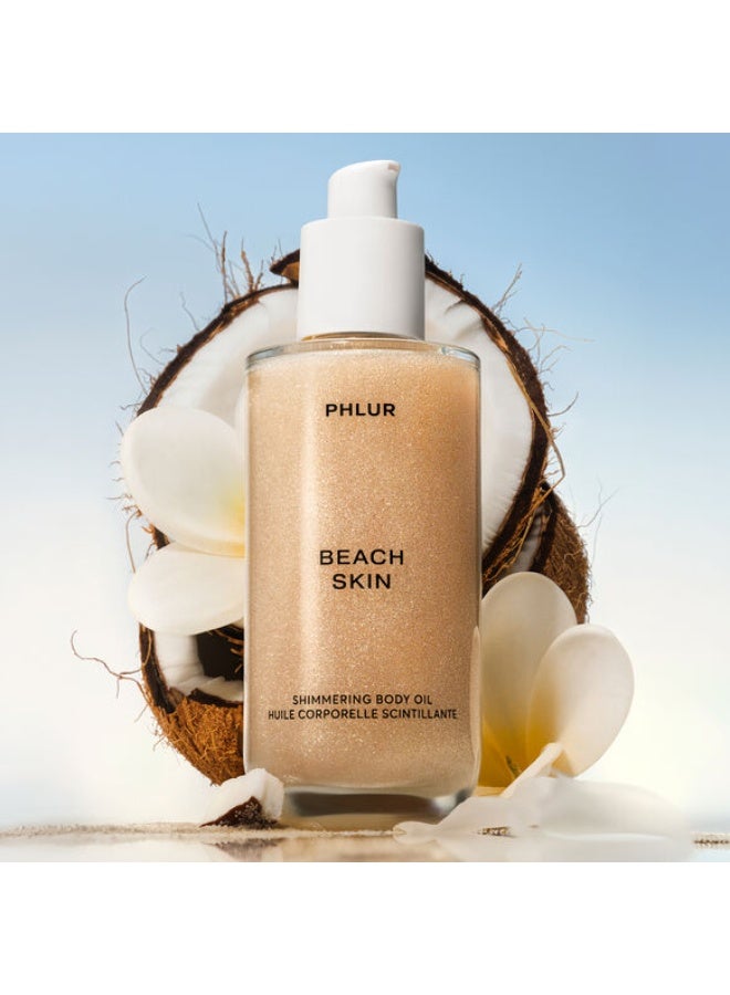 PHLUR Beach Skin Shimmering Body Oil 120ml - Image 4