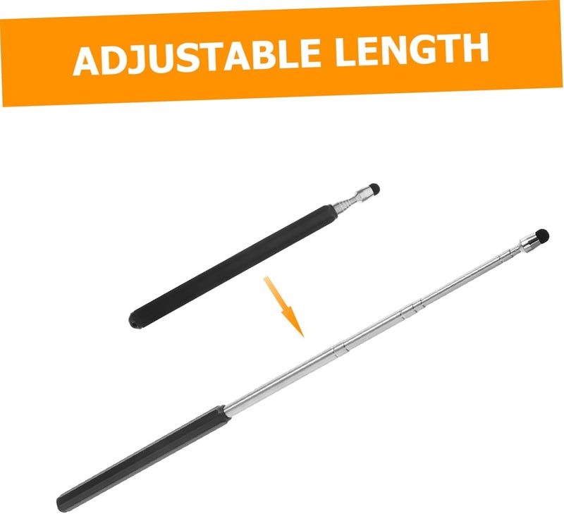 Uonlytech Extendable Teacher Pointer Stick Hand Pointer for Classroom and Office Presentations Compatible with Smartphones and Tablets Design for Handwriting - Image 3
