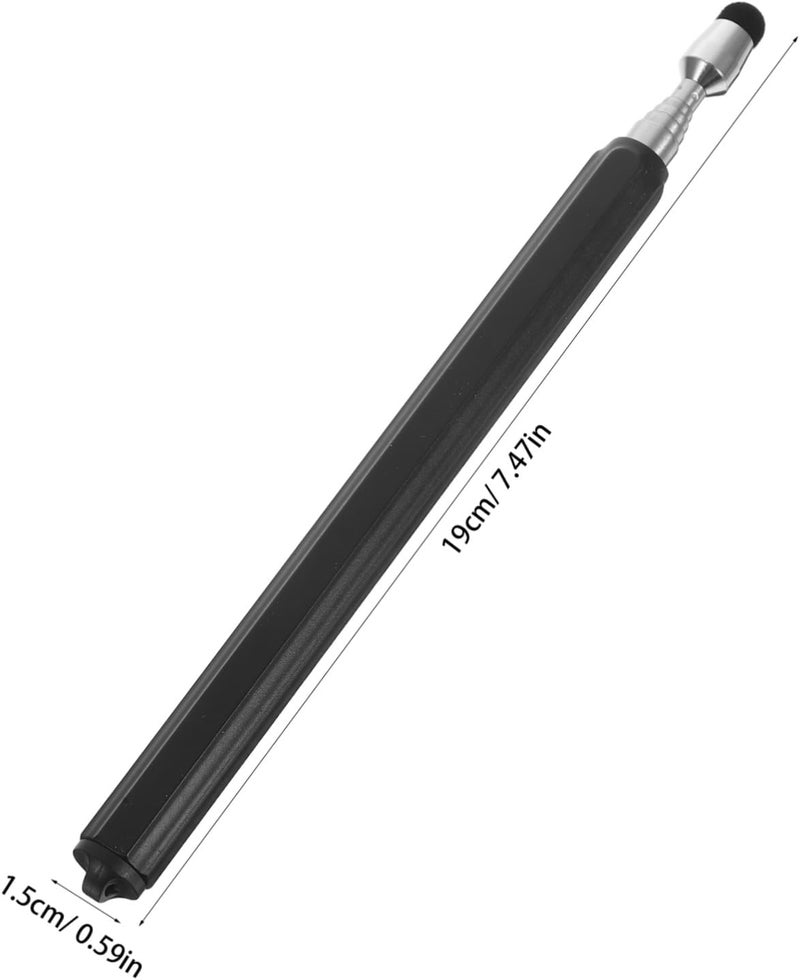 Uonlytech Extendable Teacher Pointer Stick Hand Pointer for Classroom and Office Presentations Compatible with Smartphones and Tablets Design for Handwriting - Image 2