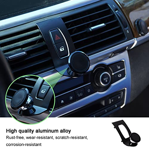 LLKUANG 360-Degree Rotary Cell Phone Holder Mobile Phone Mount for BMW X5 E70 X6 E71 E72 2008-2013 (Black) - Image 5