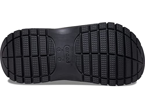 Crocs Mega Crush Clog - Unisex Clogs - Thermoplastic Upper - Adjustable Ankle-Sling - Flexible - Rubber Tread Black Men's 7, Women's 9 Medium - Image 5