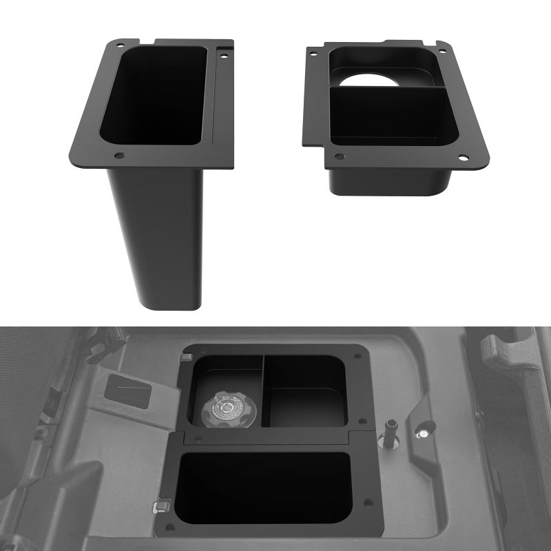 LitMiRaCle Under Seat Storage Box for 20142025 Honda Pioneer 7002 7004 Accessories Driver Side Underseat Duable Polypropylene 44L Storage Bin 2PCS - Image 2