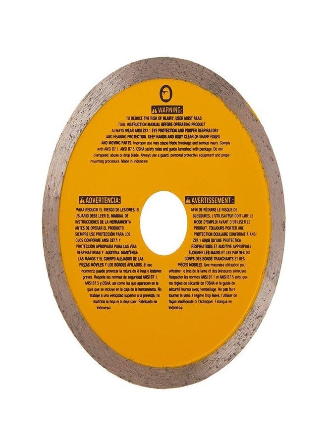 DEWALT Diamond Blade for Porcelain Tile, Wet/Dry, 4-1/2-Inch (DW4765) - Image 3