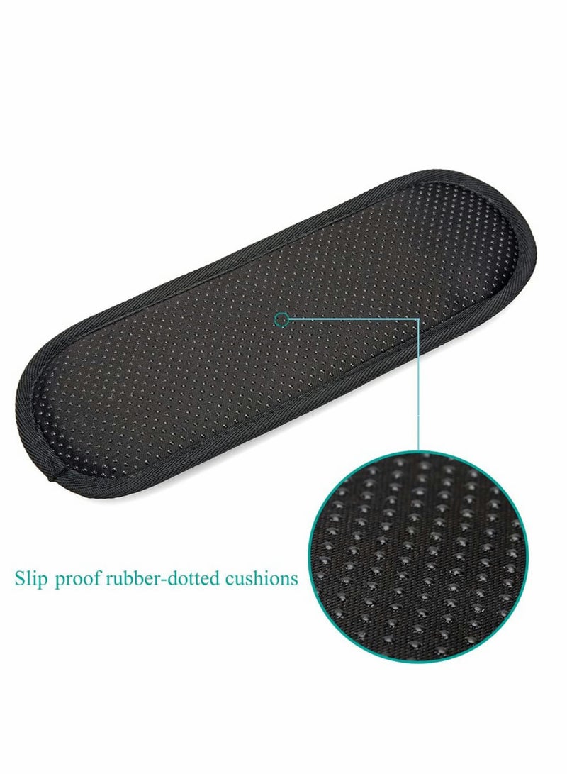 Comfortable Black Shoulder Pads, 2 Pcs Air Cushion Design for Pain Relief - Image 5
