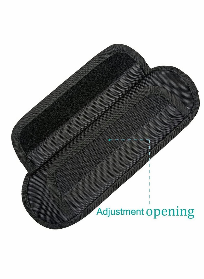 Comfortable Black Shoulder Pads, 2 Pcs Air Cushion Design for Pain Relief - Image 4