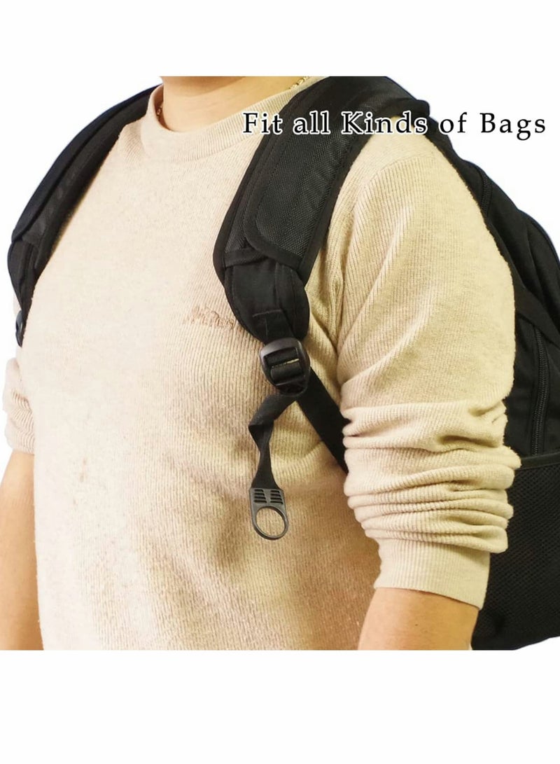 Comfortable Black Shoulder Pads, 2 Pcs Air Cushion Design for Pain Relief - Image 3