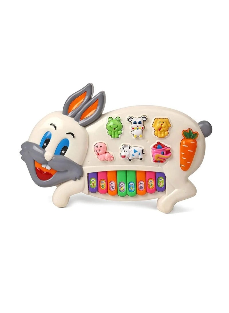 Rabbit-Shaped Baby Piano - Image 2