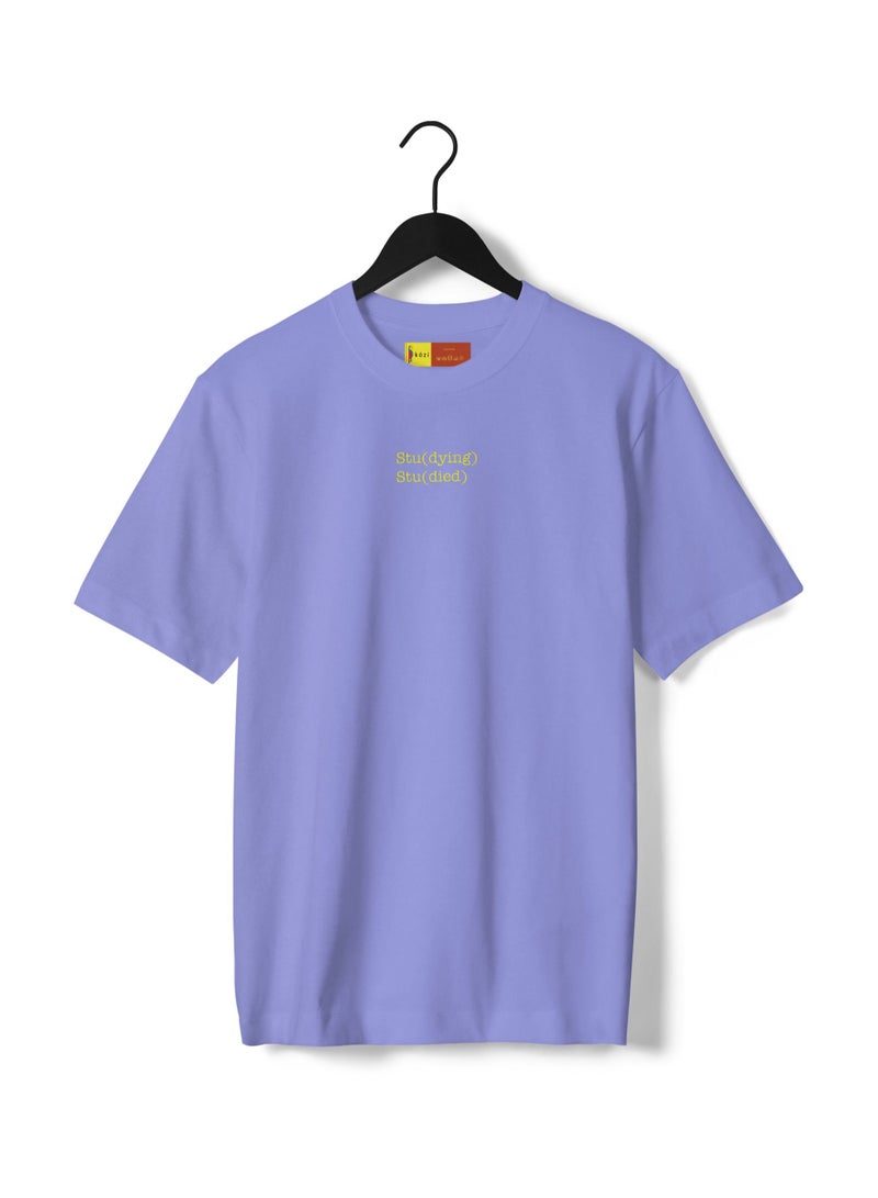 T-Shirt Studying and Studied Oversize Unisex