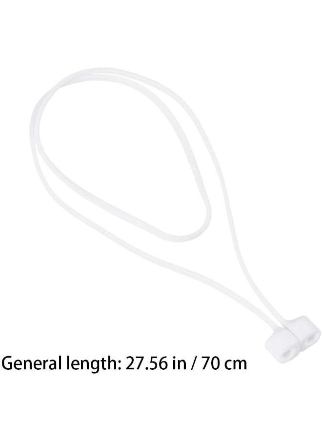 Generic Magnetic Earphone String Cable Anti-lost Silicone Strap Wire Earphone Holder Connector Neckband  - Image 2