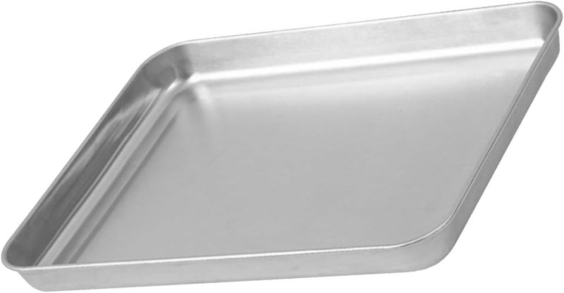 GLOGLOW Nan Premium Stainless Steel Baking Tray, Thickened Design, Large Size for Baking and Grilling in Hotel and Home Use Tableware (Small) - Image 1