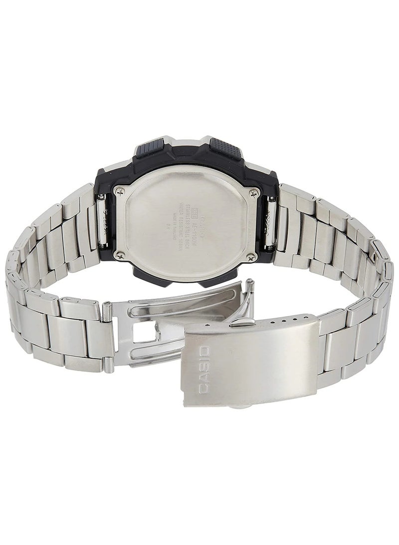 Casio AE-1100WD-1AVDF For Men-Digital, Casual Watch, Stainless Steel, Quartz - Image 2
